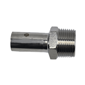 Вставка с НР MVI, SS, 28х1" (нерж), SS.620.0706